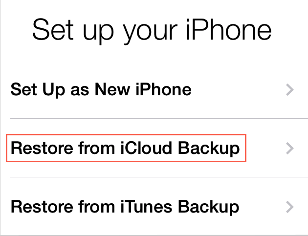 recover iphone data from icloud after ios 10 updat