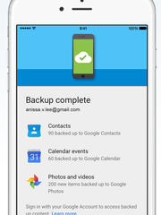 move iPhone to Android via Google Drive