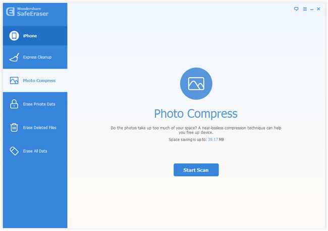 how to compress picture files for storage