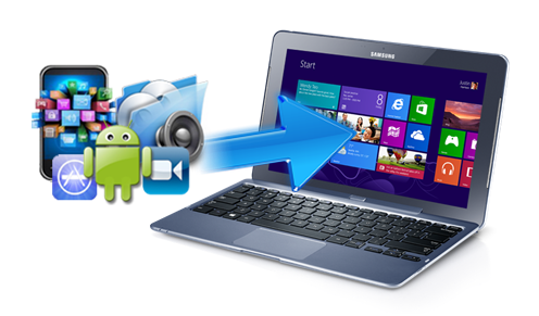 transfer Android to PC