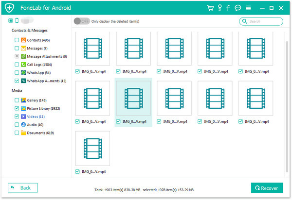 recover videos from windows phone