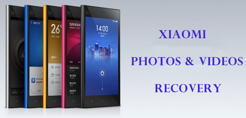 recover photos and videos from xiaomi mobile phone