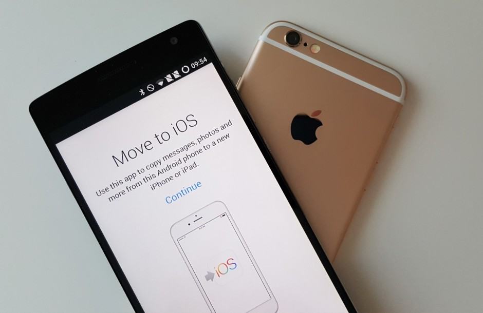 use move to ios app transfer android data to iphone 8/x/xs plus