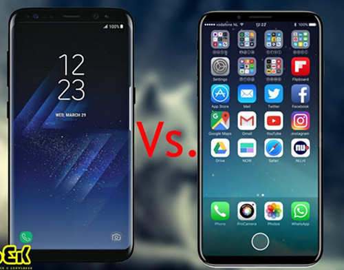 iPhone X iPhone 8 vs Samsung Galaxy S8