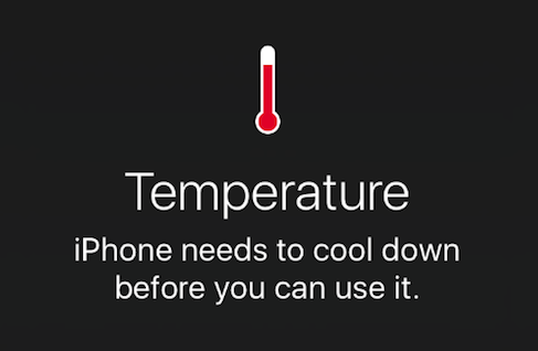 fix iphone overhrating in ios 11