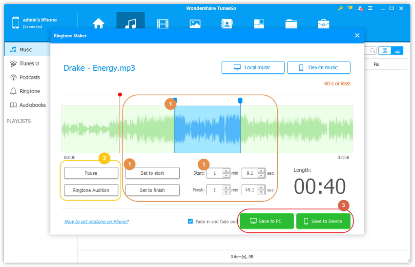 ringtone maker for iPhone X