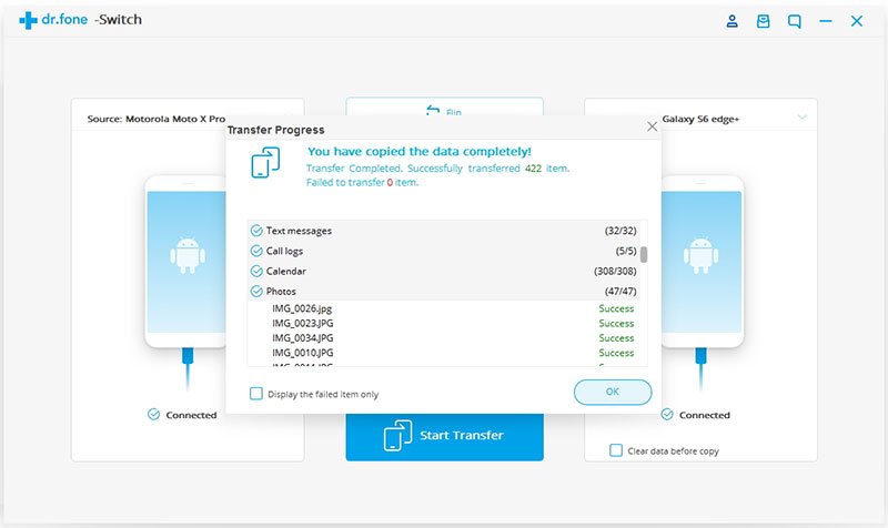 transfer files from Samsung to Huawei Mate RS/Mate 10