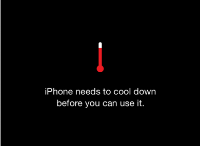 fix iphone is overheating when recording