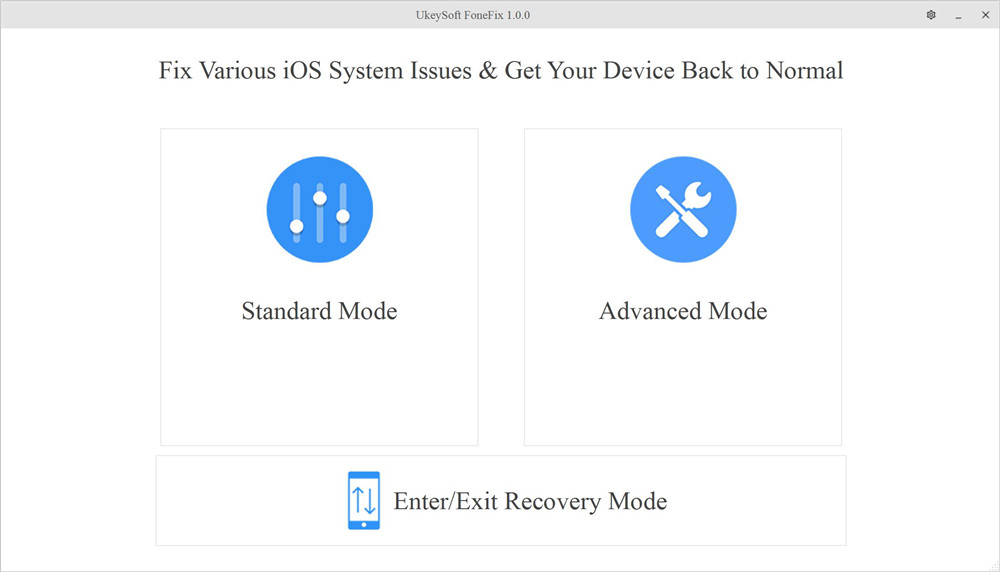 ukeysoft fonefix best ios system recovery software