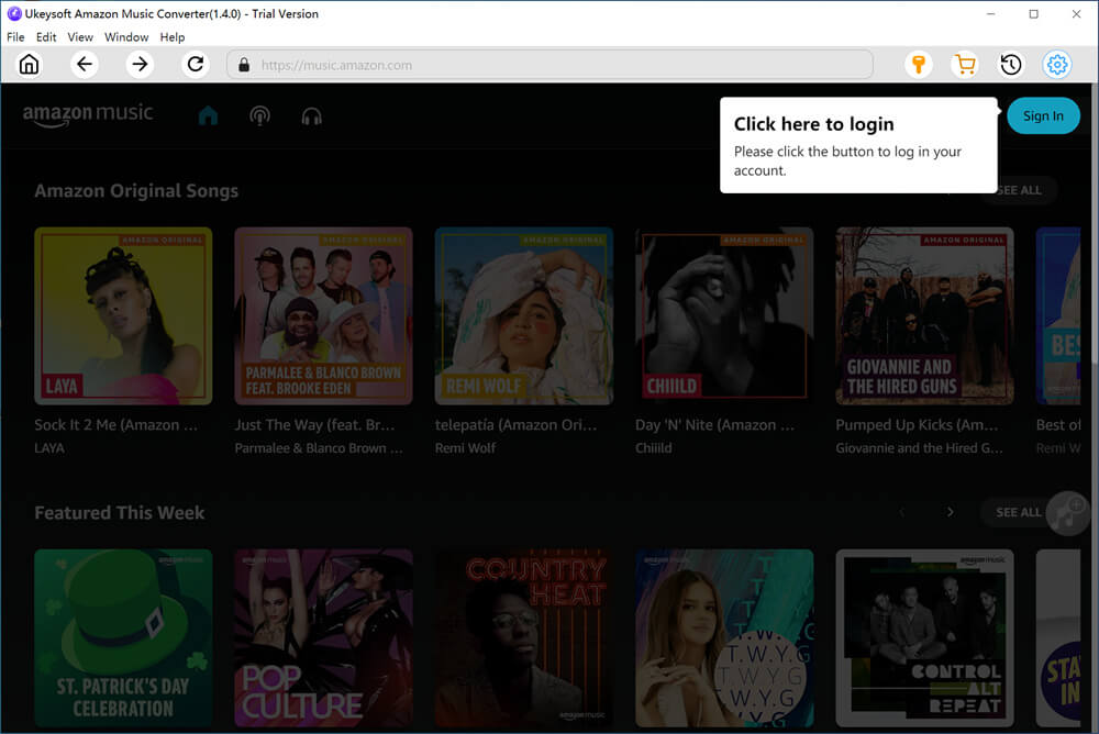 launch amazon music converter